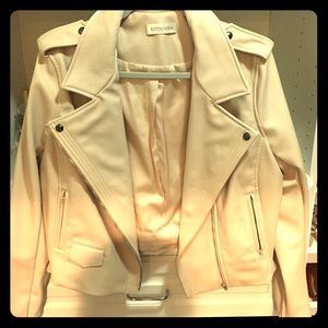 Kittenish leather jacket